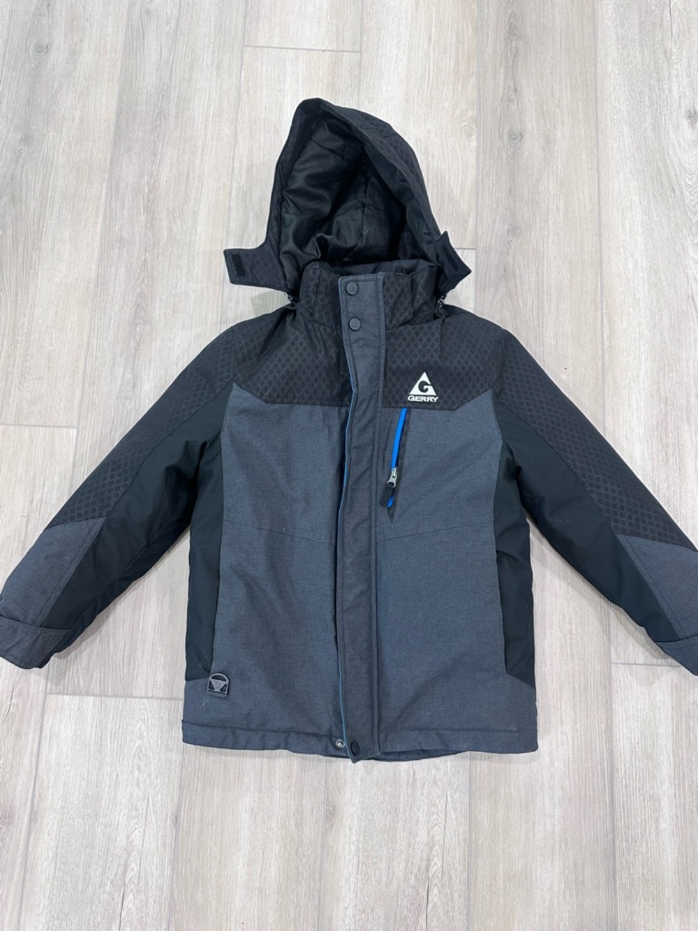 GERRY 3 in 1 system youth boys winter coat with inner jacket & Hood 7/8 Small